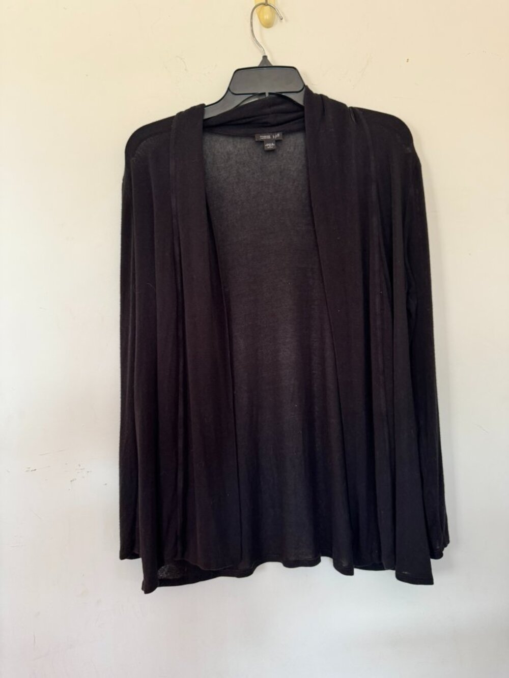J Jill Wearever Collection Small Petite Black Sweater Cardigan